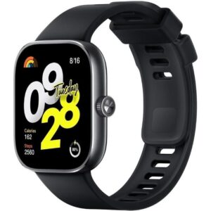 Smartwatch Xiaomi Redmi Watch 4/ Notificaciones/ Frecuencia Cardíaca/ GPS/ Negro 6941812756201 BHR7854GL XIA-RELOJ REDMI WATCH 4 BK