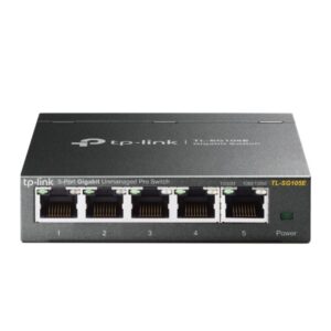 Switch TP-Link Easy Smart TL-SG105E 5 Puertos/ RJ-45 10/100/1000 6935364022037 TL-SG105E TPL-SWITCH TL-SG105E