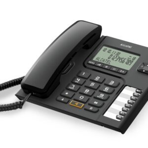 TELEFONO CON CABLE ALCATEL T76 CE BLK 3700601413755 ATL1413755
