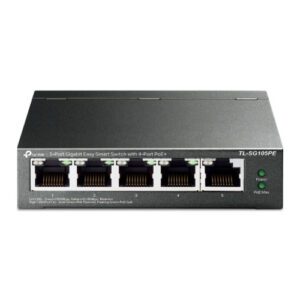 TP-Link TL-SG105PE switch Gestionado L2 Gigabit Ethernet (10/100/1000) Energía sobre Ethernet (PoE) Negro 6935364052744 | P/N: TL-SG105PE | Ref. Artículo: 1368294