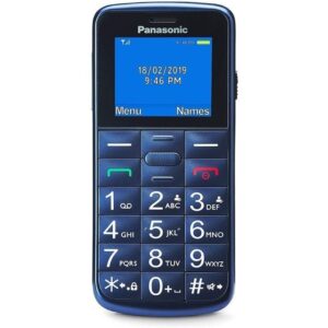 Teléfono Móvil Panasonic KX-TU110EXC para Personas Mayores/ Azul 5025232891863 KX-TU110EXC PAN-TEL KX-TU110EXC