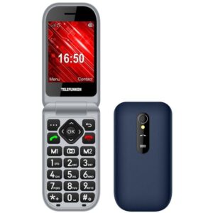 Teléfono Móvil Telefunken S450 para Personas Mayores/ Azul 7640256380308 TF-GSM-S450-BL TFK-S450 BL