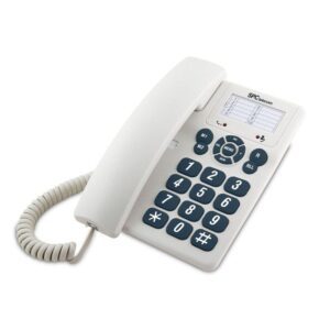 Teléfono SPC Original 3602/ Blanco 8436008708181 3602BL SPC-TELF 3602 BL