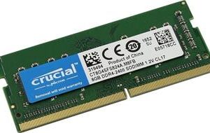 0649528776334 CT8G4SFS824A MODULO SODIMM DDR4 8GB 2400MHZ CRUCIAL SINGLE