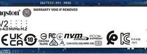 0740617329889 SNV2S/250G SSD M.2 2280 250GB KINGSTON NV2 NVME PCIE4.0x4