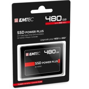3126170136411 ECSSD480GX150 SSD 2.5' 480GB POWER PLUS X150 3D NAND EMTEC