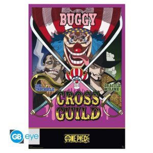 3665361145400 | P/N: GBYDCO621 | Cod. Artículo: MGS0000022543 Poster gb eye maxi one piece wanted cross guild