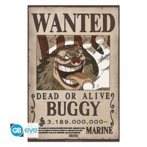 3665361146414 | P/N: GBYDCO641 | Cod. Artículo: MGS0000022554 Poster gb eye chibi one piece wanted buggy wano