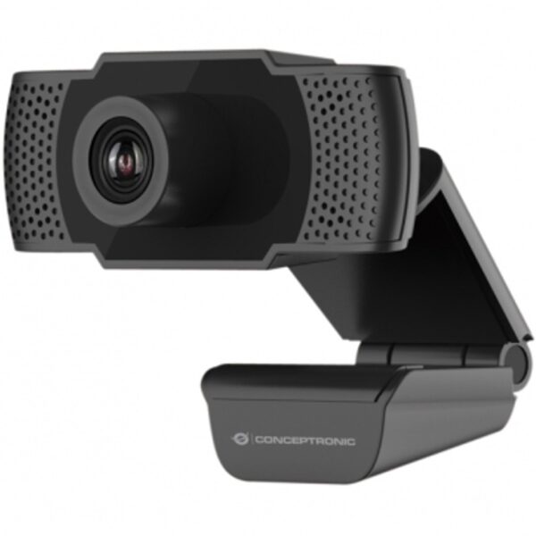 4015867223802 | P/N:  | Cod. Artículo: AMDIS01B Webcam fhd conceptronic amdis01b - 1080p - usb - 30 fps - angulo vision 90º - foco manual - microfono integrado