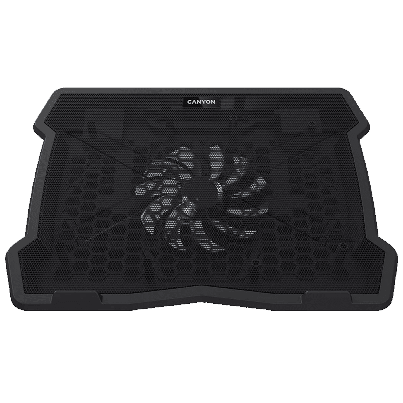 5291485007652 IA1CNEHNS02 CANYON SOPORTE REFRIGERACION PARA PORTATILES HASTA 15.6" NS02 1VENTILADOR 2USB LED NEGRO