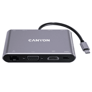 5291485008673 SZ1CNSTDS14 CANYON HUB DS-14 8EN1 4K USB-C GRIS OSCURO