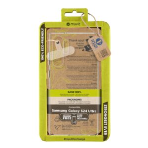 8426801172838 | P/N: MCCRS0505 | Cod. Artículo: DSP0000023509 Funda muvit recycletek para samsung galaxy s24 ultra transparente