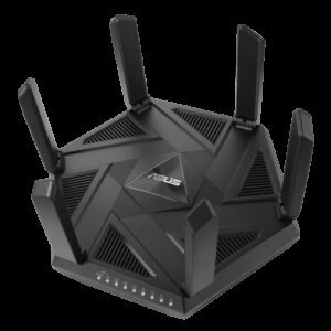 ASUS RT-AXE7800 router inalámbrico Tribanda (2.4 GHz / 5 GHz / 6 GHz) Negro 4711081632917 | P/N: 90IG07B0-MU9B00 | Ref. Artículo: 1360782