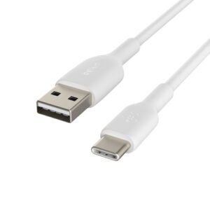 Belkin CAB001BT2MWH cable USB 2 m USB A USB C Blanco 0745883788514 | P/N: CAB001BT2MWH | Ref. Artículo: 1367359
