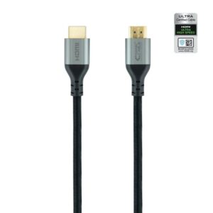 Cable HDMI 2.1 8K Nanocable 10.15.8102/ HDMI Macho - HDMI Macho/ 2m/ Certificado/ Negro 8433281010734 10.15.8102 NAN-CAB HDMI 10 15 8102