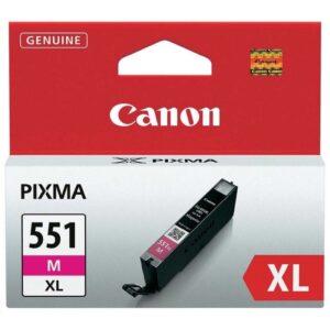 Cartucho de Tinta Original Canon CLI-551M XL Alta Capacidad/ Magenta 8714574584232 6445B001 CLI-551M XL