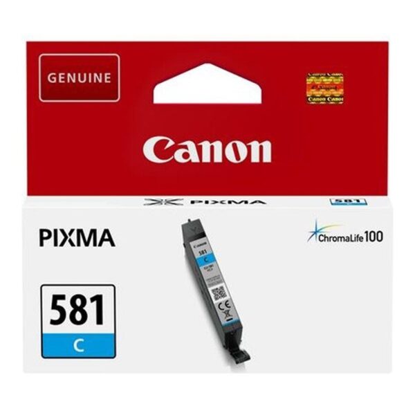 Cartucho de Tinta Original Canon CLI-581C/ Cian 4549292087086 2103C001 CAN-CLI-581C
