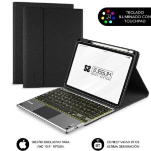 Funda con Teclado Subblim KeyTab Pro BT para Tablet iPad 10.9" 10a Gen/ Negra 8436586742645 SUBKT4-BTPI02 SUB-FUNDA KT4-BTPI02