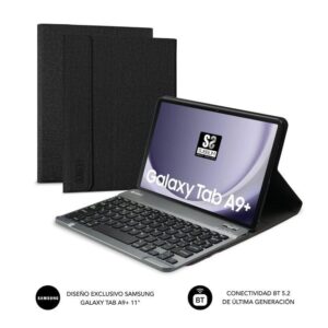 Funda con Teclado Subblim KeyTab Pro BT para Tablets Samsung Galaxy A9+/ Negra 8436586742959 SUBKT3-BTS060 SUB-FUNDA SUBKT3-BTS060
