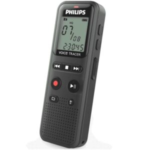 Grabadora de Voz Philips VoiceTracer DVT1160/ 8kHz/ Negro 855971006731 DVT1160 PHIL-GRAB VOICETR DVT1160