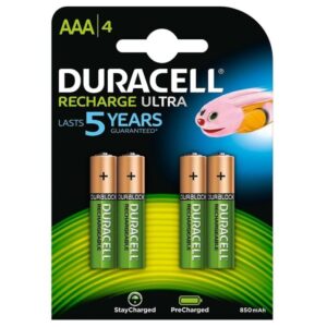 Pack de 4 Pilas AAA Duracell HR03-A/ 1.2V/ Recargables 5000394203822 HR03-A DRC-PILA HR03-A