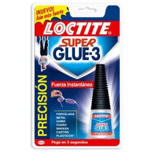 Pegamento en Tubo Loctite Super Glue-3 Precisión/ 5g 8412432151366 2640076 LOC-LOCTITE PRECISION 5GR