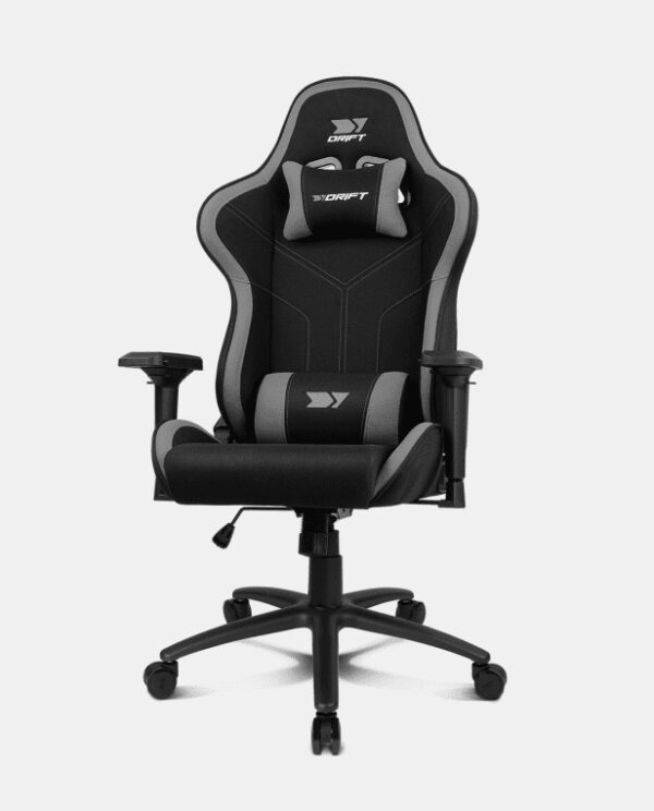 SILLA GAMING DRIFT DR110 TEJIDO NEGRA GRIS 8436587973697 DR110BGRAY