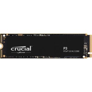 SSD CRUCIAL M.2 512GB PCIE3.0 P3 649528918758 P/N: CT500P3SSD8 | Ref. Artículo: CT500P3SSD8