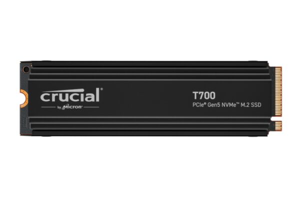 SSD CRUCIAL T700 1TB M.2 NVME with heatsink 0649528936714 CT1000T700SSD5