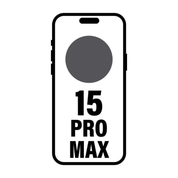 Smartphone Apple iPhone 15 Pro Max 256GB/ 6.7"/ 5G/ Titanio Negro 195949048180 MU773QL/A APL-IPHONE MU773QL/A