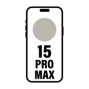 Smartphone Apple iPhone 15 Pro Max 256GB/ 6.7"/ 5G/ Titanio natural 195949048548 MU793QL/A APL-IPHONE MU793QL/A