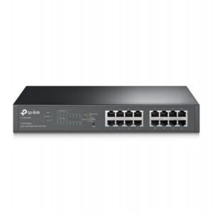 TP-LINK TL-SG1016PE Gestionado Gigabit Ethernet (10/100/1000) Energía sobre Ethernet (PoE) Negro 6935364098865 | P/N: TL-SG1016PE | Ref. Artículo: 1016936