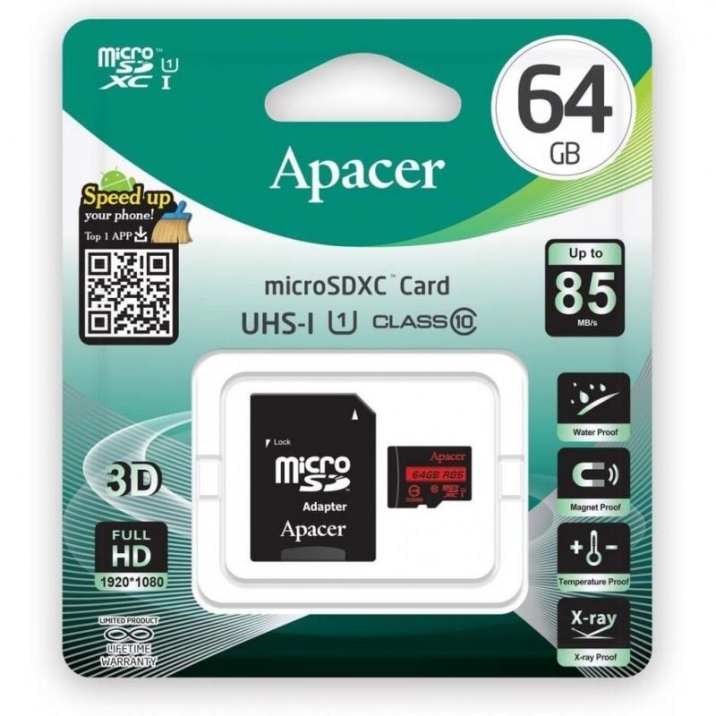 Tarjeta-de-Memoria-Apacer-64GB-XC-UHS-1-con-Adaptador-Clase-10-85MBs-4712389912626-AP64GMCSX10U5-R-APA-MICROSD-64GB-AP64GMCSX10-2