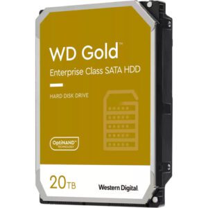 Western Digital Gold 3.5" 20000 GB Serial ATA III 0718037896663 | P/N: WD202KRYZ | Ref. Artículo: 1367100