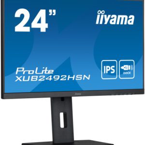 iiyama ProLite XUB2492HSN-B5 LED display 61 cm (24") 1920 x 1080 Pixeles Full HD Negro 4948570121526 | P/N: XUB2492HSN-B5 | Ref. Artículo: 1366272