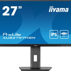 iiyama ProLite XUB2797HSN-B1 pantalla para PC 61 cm (24") 1920 x 1080 Pixeles 2K Ultra HD LED Negro 4948570123247 | P/N: XUB2797HSN-B1 | Ref. Artículo: 1378418