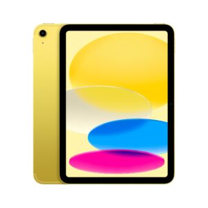 0194253364047 APPLE IPAD 10TH GENERATION (2022) MQ6V3TY/A 256GB WIFI + CELLULAR 10.9" YELLOW 566