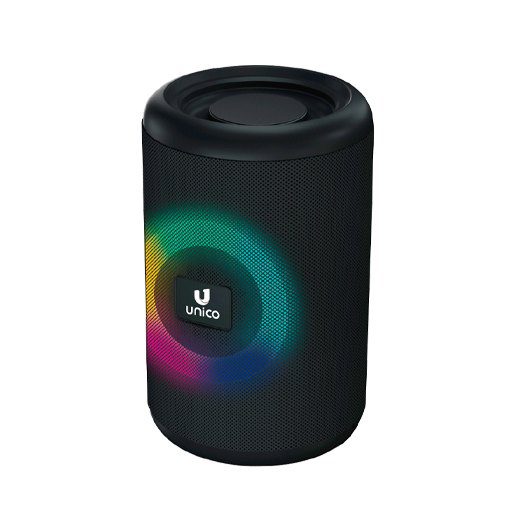 8051577999121 ALTAVOZ UNICO BLUETOOTH CON LUZ LED 85DB 3W BS9912 A0053570 UNICO Sonido BS9912