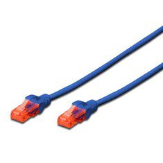 8056045870506 | P/N: IM1001 | Cod. Artículo: EW-6U-005B Cable red ewent latiguillo rj45 utp cat6 0.5m azul