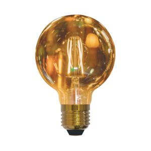 8426801157781 | P/N: G80-F-I (DARK AMBER) | Cod. Artículo: DSP0000024987 Bombilla muvit io filamentos globo pequeña e27 5w