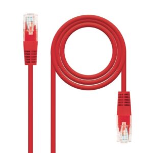 8433281003545 | P/N: 10.20.0401-R | Cod. Artículo: DSP0000012026 Latiguillo cable red utp cat.6 rj45 nanocable 1m rojo