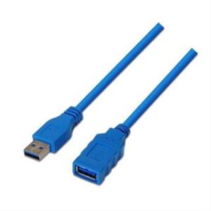 8433281004719 10.01.0901-BL CABLE USB 3.0 A/M-A/H 1M AZUL NANOCABLE