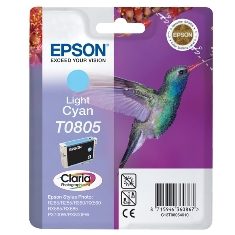 8715946360881 | P/N: C13T08054011 | Cod. Artículo: T08054 Cartucho tinta epson t0805 cian claro 7.4ml stylus photo r265 -  360 -  rx560 -  colibri