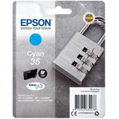 8715946632278 | P/N: C13T35824010 | Cod. Artículo: T3582 Cartucho tinta epson c13t35824010 cian durabrite ultra ink 35 -  650 paginas candado