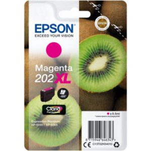 8715946646343 | P/N: C13T02H34010 | Cod. Artículo: T02H34010 Cartucho tinta epson c13t02h34010 singlepack magenta 202xl claria premium ink xp - 6000 - xp - 6005 kiwi