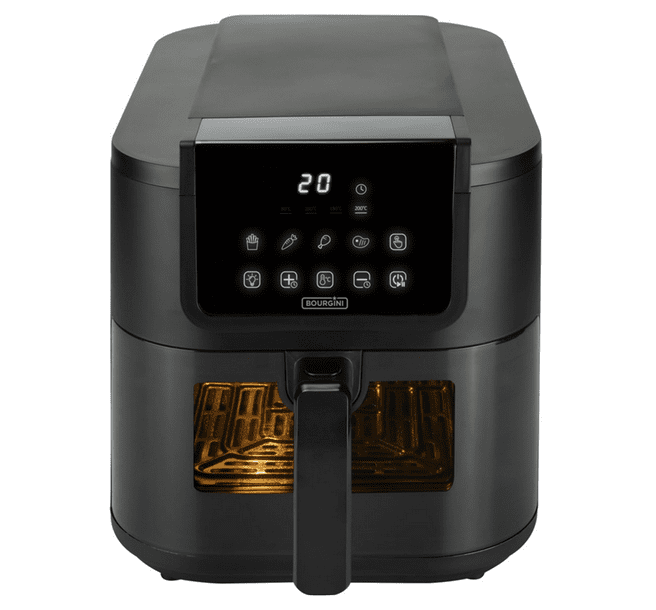 8719979272531 | P/N: 184172 | Cod. Artículo: MGS0000022868 Freidora de aire bourgini airfryer slim ceramica eco 8l 1700w