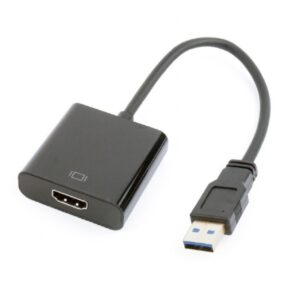 CABLE ADAPTADOR GEMBIRD USB 3.0 MACHO A HDMI HEMBRA NEGRO 8716309099141 A-USB3-HDMI-02