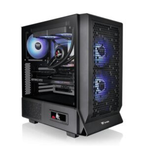 CAJA THERMALTAKE CERES 330 TG ARGB ATX 2XUSB 3.0 SIN FUENTE NEGRO 4713227539975 CA-1Y2-00M1WN-01