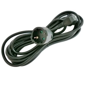 Cable Alargador de Corriente 3GO AL5M/ Schuko Hembra - Schuko Macho/ 5m/ Negro 8436531550417 AL5M 3GO-CAB AL5M