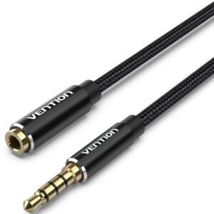 Cable Estéreo Vention BHCBI/ Jack 3.5 Macho - Jack 3.5 Hembra/ 3m/ Negro 6922794765696 BHCBI VEN-CAB BHCBI